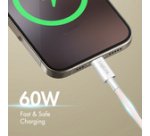 Câble USB 2.0, USB-C - USB-C, 0,5 m