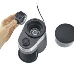 Moulin à café KM 3880, 140 watts, noir/inox