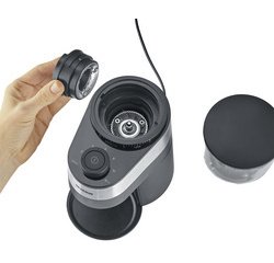 Moulin à café KM 3880, 140 watts, noir/inox