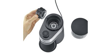 Moulin à café KM 3880, 140 watts, noir/inox