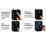 Mini-coffre à clé Advanced, pour 1 clé, noir