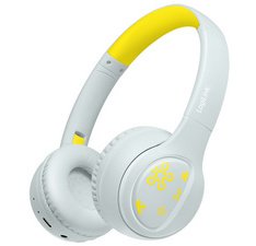 Casque audio BT 5.4 MUSIC BUDDIES, bleu clair/jaune