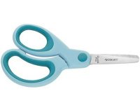 Ciseaux Kids Softgrip, rond, 130 mm, turquoise