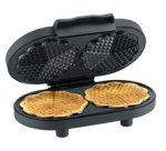 Gaufrier double Black Line WA 2118, noir