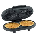 Gaufrier double Black Line WA 2118, noir