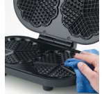 Gaufrier double Black Line WA 2118, noir