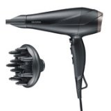 Sèche-cheveux HT 0167, noir/argent