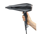 Sèche-cheveux HT 0167, noir/argent