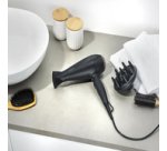 Sèche-cheveux HT 0167, noir/argent