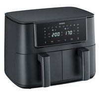 Severin fr 2463 double 8 l stand-alone 2600 w hot air fryer black