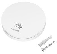 Détecteur de fumée, extra plat, 85 db, blanc