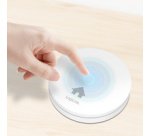 Détecteur de fumée, extra plat, 85 db, blanc