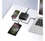 Chargeur de bureau USB-C, 4 ports, GaN, 240 W