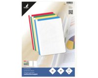 Chemise à lamelle, A4, en PP, assorti