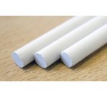 Craie pour tableau noir, rond, blanc