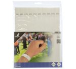 Bracelet événementiel, 254x19mm, indéchirable, jaune