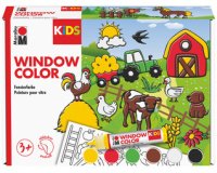 KiDS Kit Window Color 'Ferme', 6 x 25 ml