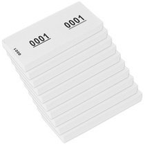 Bloc numéroté 1-1000, 105 x 42 mm