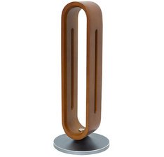 Support pour casque audio, marron clair/argent