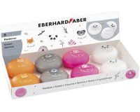 Kunststoff-Radiergummi Tier, Display mit 8