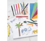 Feutre Animal COLORI, étui en carton de 12