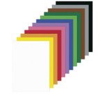 Carton de couleur A4, 180 g/m2, assorti en 12 couleurs