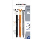 Stylo encre gel Animal Erase it! blister de 3