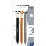 Stylo encre gel Animal Erase it! blister de 3