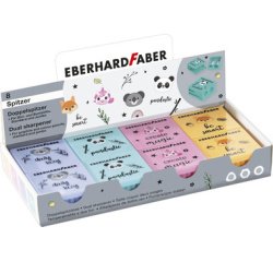 Taille-crayon Animal, présentoir de 8