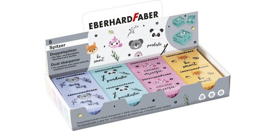 Taille-crayon Animal, présentoir de 8