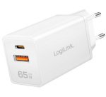 Chargeur secteur USB, 1x USB-A, 1x USB-C, 65 W