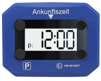 Disque de stationnement électronique, bleu