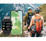 Smartwatch 'Edge', écran LCD tactile 1,83'