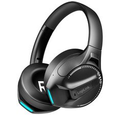 Casque gaming BT 6.0 THUNDER BLUE, bluetooth, noir