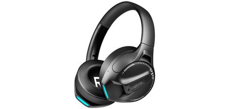 Casque gaming BT 6.0 THUNDER BLUE, bluetooth, noir