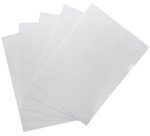 Pochette coin, A4, PP, 0,10 mm, grainé, transparent