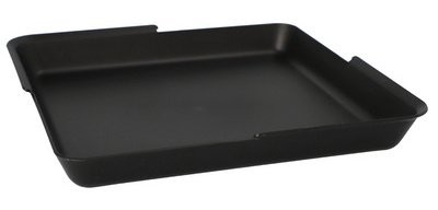 Barquette Circulware, carré, 1 compartiment, noir