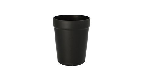 Gobelet réutilisable Circulware, PP, 0,3 L, noir