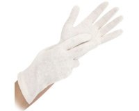 HYGONORM Gant en coton Nature, S, naturel