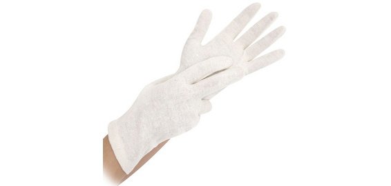 Gant en coton nature