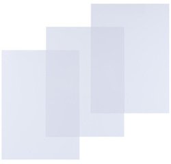 Plats de couverture, A4, PP, 0,30 mm, transparent mat