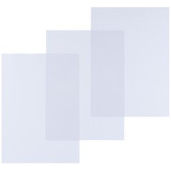 Plat de couverture, A4, PP, 0,30 mm, transparent mat