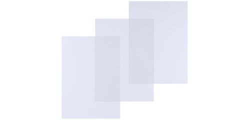 Plats de couverture, A4, PP, 0,30 mm, transparent mat