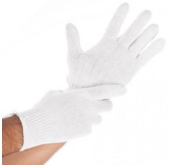 Gant en coton Cuff Light, M, naturel