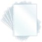 Pochette perforée, A4, PP, 0,06mm, transparent brillant