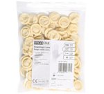 Doigtier en latex, sans poudre, L, blanc