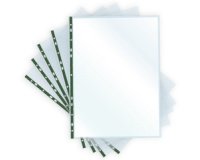 Pochette perforée, A4, PP, 0,06 mm, transparent
