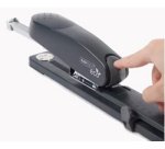 Nietmachine met lange arm ECO, met nietjes, zwart