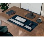 Sous-main, 700 x 360 mm, en cuir recyclé