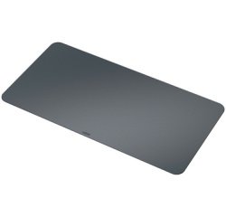 Sous-main, 70 x 36 cm, en cuir recyclé, gris foncé